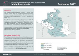 SYR_Factsheet_Sub-District Factsheet Idleb Governorate_September 2017