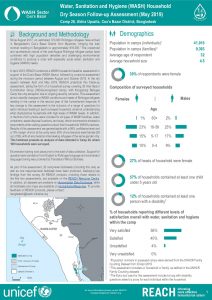 BGD_Factsheet_WASH Household Dry Season Assessment_Camp26_May2019