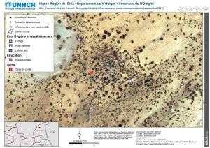 NER_Map_Infrastructures du site d'accueil de Lari-Kanori_Novembre 2017