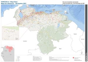 REACH Col Mapa de Referencia – Venezuela, Noviembre 2021