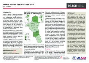 SSD_Situation Overview_Unity State_Q2_Apr_June_2018