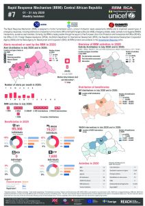 Rapid Response Mechanism (RRM) factsheet, Central African Republic – July 2020 (EN)