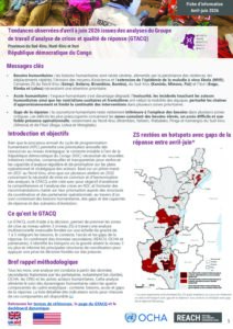 REACH - OCHA- DRC-GTACQ-Factsheet -Analyses-Tandances - avril-juin 2026