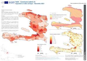 REACH Haïti Cartographie d'exposition au séisme par commune