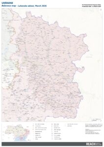 REACH UKR Map REF Luhanska oblast Overview Map vertical 11 MARCH 2026 A0 EN