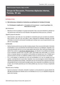 NER_Questionnaire FGD_Evaluation Protection Diffa_septembre 2018