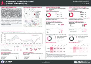 Kapoeta Road Monitoring September 2022 Factsheet