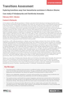 UKR_Situation Overview_Transition Assessment_February 2025