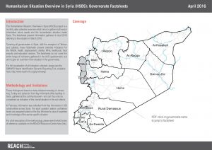 SYR_Governorate factsheets_April 2016