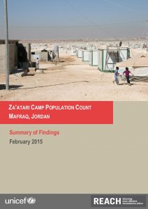JOR_Report_Zaatari Camp Population Count_Feb2015