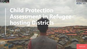 Child Protection Presentation of Key Findings
