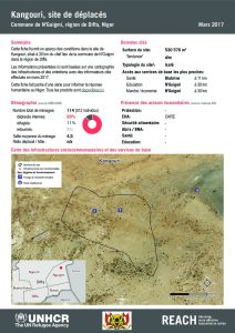 NER_HCR_Factsheet_Profil Site de Déplacés_Commune de N'Guigmi_Kangouri_Mars 2017