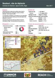NER_HCR_Factsheet_Profil Site de Déplacés_Commune de Chetimari_Boudouri_Mars 2017