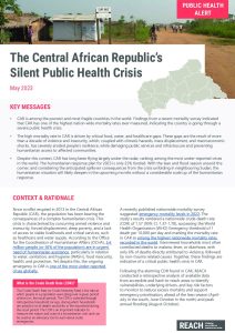 The Central African Republic's Silent Public Health Crisis, May 2023