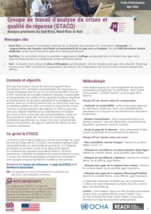 REACH - OCHA-DRC-GTACQ-Factsheet mensuelle - Mai 2026