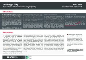 Urban Humanitarian Situation Overview in Raqqa city - Winter 2023