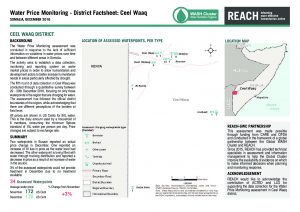 SOM_Factsheet_Water Price Monitoring_CeelWaaq_Decembe r2016