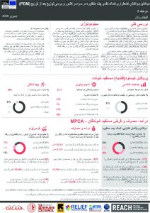 REACH AFG Factsheet Nationwide PDM Round 2, January 2020 - Dari