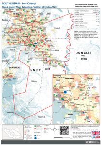South Sudan - Flood Impact Education Facilities Leer County (October 2025)