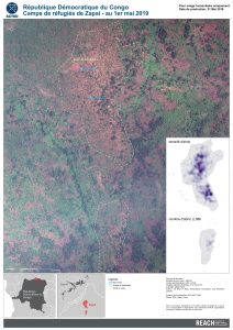 REACH DRC Map Zapai Camp Infrastructure as of 1 May 2019