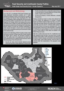 SSD_Profile_Greater Equatoria Food Security and Livelihoods Profile_July 2017