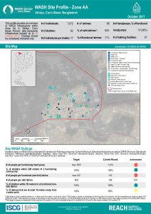 BGD_Factsheet_WASH Site Profile_October 2017