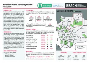 Joint Market Monitoring Initiative (JMMI) Yemen, Situation Overview – February 2020