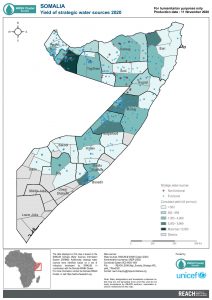 Somalia WASH Strategic Water sources yield November 2020