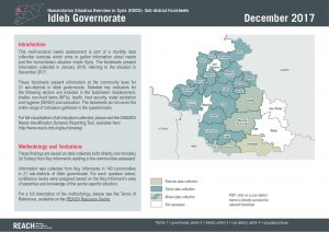 SYR_Factsheet_HSOS Subdistrict Factsheet Idleb_December 2017