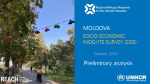 REACH Moldova — Socio-Economic Insights Survey (SEIS) — Presentation Key Findings (UNHCR RBE Template) (October 2025)