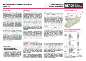SYR_Situation Overview_Northern Syria Market Monitoring Exercise_September 2016