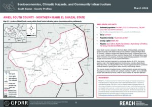REACH South Sudan - Aweil South County Profile: Socioeconomics, Climatic Hazards, and Community Infrastructure, March 2024