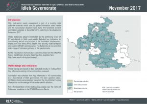 SYR_Factsheet_HSOS Sub-district factsheet_Idleb_November 2017