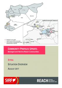 SYR_Situation Overview_Community Profiles Update_August2017