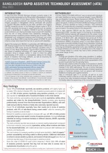 BGD Rapid Assistive Technology Assessment Factsheet May 2021
