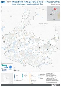 Bangladesh - Cox's Bazar - Kutapalong Makeshift Camp Infrastructure - December 2017