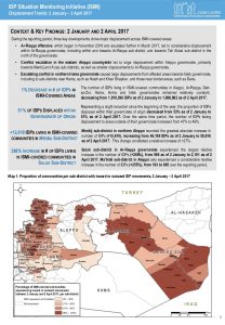 REACH_SYR_CCCM_ISMI_trendanalysis Jan-March 2017