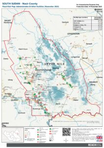 South Sudan - Flood Impact Administrative buildings Nasir County (November 2025)