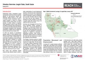 SSD_Situation Overview_Jonglei State_January 2017