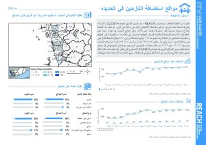 REACH Yemen CCCM Site Report: Arabic Al Hodeidah Governorate, May 2022