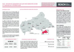 Joint Market Monitoring Initiative (JMMI) Factsheet, Central African Republic – January 2020