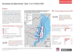 REACH RDC - Dynamiques de déplacements - Zone de santé d'Idjwi, Sud-Kivu - 17-19 février 2025