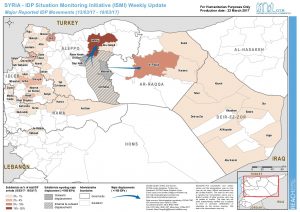 REACH SYR MAP ISMI Week 17 IDP Movement (13/03/17 - 19/03/17)