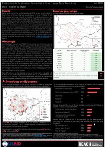 Evaluation de la situation humanitaire dans la zone Trois Frontières, région de Mopti (Mali), factsheet – Juin 2020