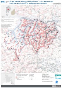 Bangladesh - Cox's Bazar - Camp 8W Potential Flood and Landslide Risk to Water Points