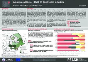 Hard-to-Reach COVID-19 Factsheet, Adamawa & Borno States, Nigeria - August 2020