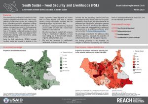 REACH SSD Factsheet Assessment of Hard to Reach Areas FSL March 2021