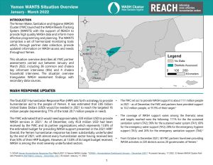 REACH YEM Situation Overview WASH WANTS March 2022 EN
