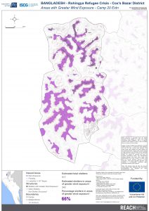 BGD_Map_CoxsBazar_AreasWithGreaterWindExposure_Camp 20 Extn_25SEP2018_A1