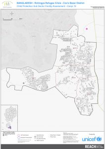 BGD_Map_CoxsBazar_ChildProtectionFacilities_Camp 16_28OCT2018_A1